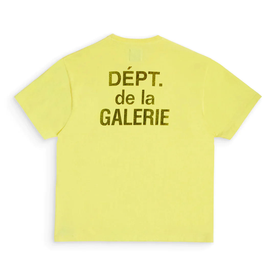 GALLERY DEPT FRENCH TEE - YELLOW