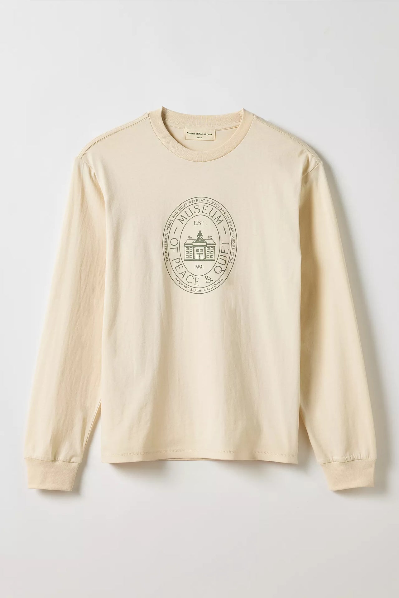MOPQ Museum of Peace & Quiet - Retreat Center Long Sleeve Tee