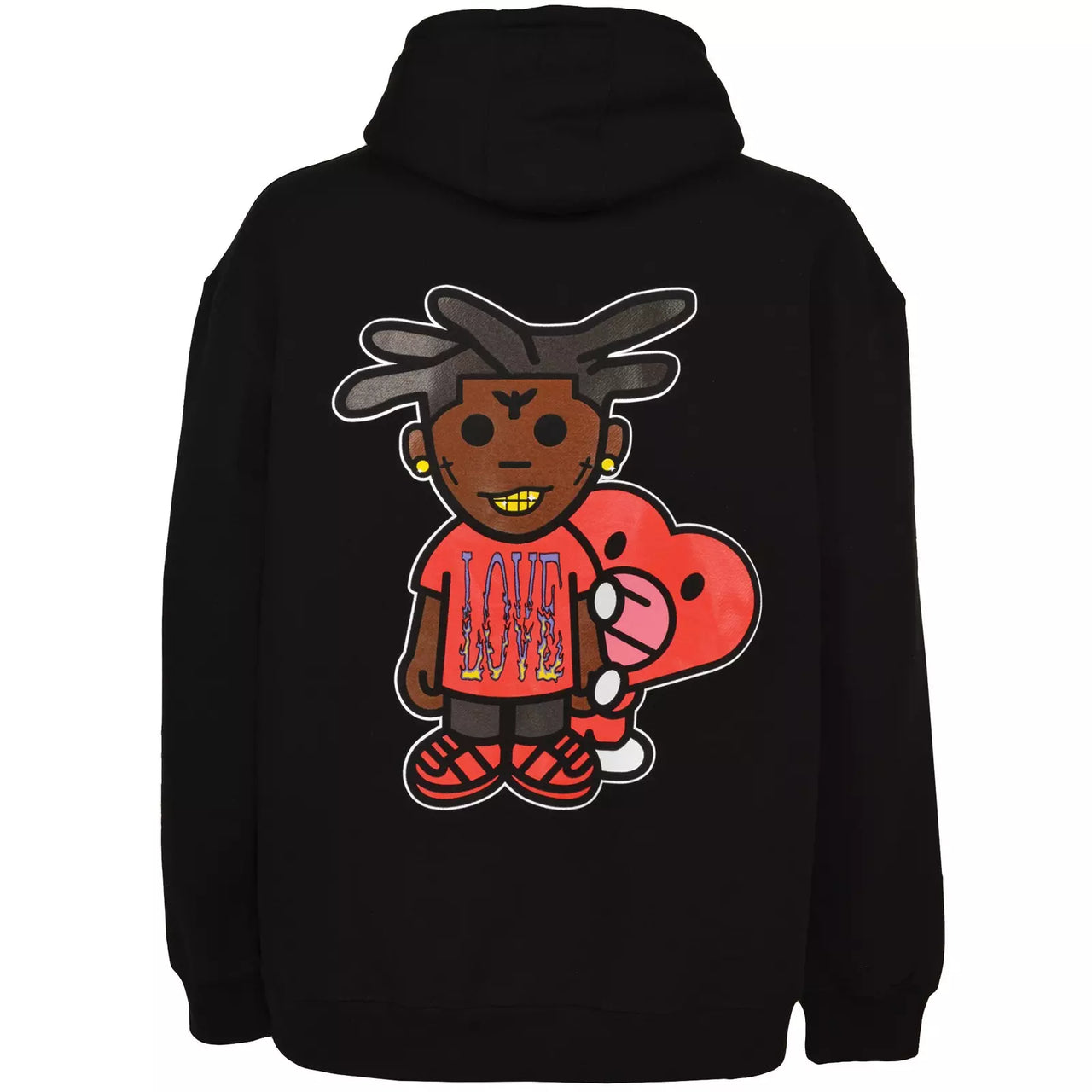 L.O.V.E. Apparel Men's Kodak Black Character 2 Hoodie