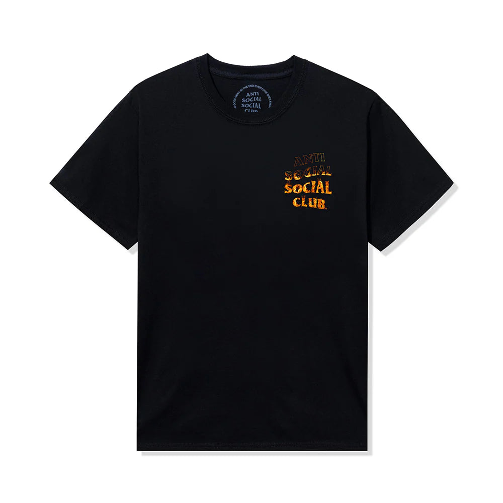 ASSC Anti Social Social Club A Fire Inside Tee Black