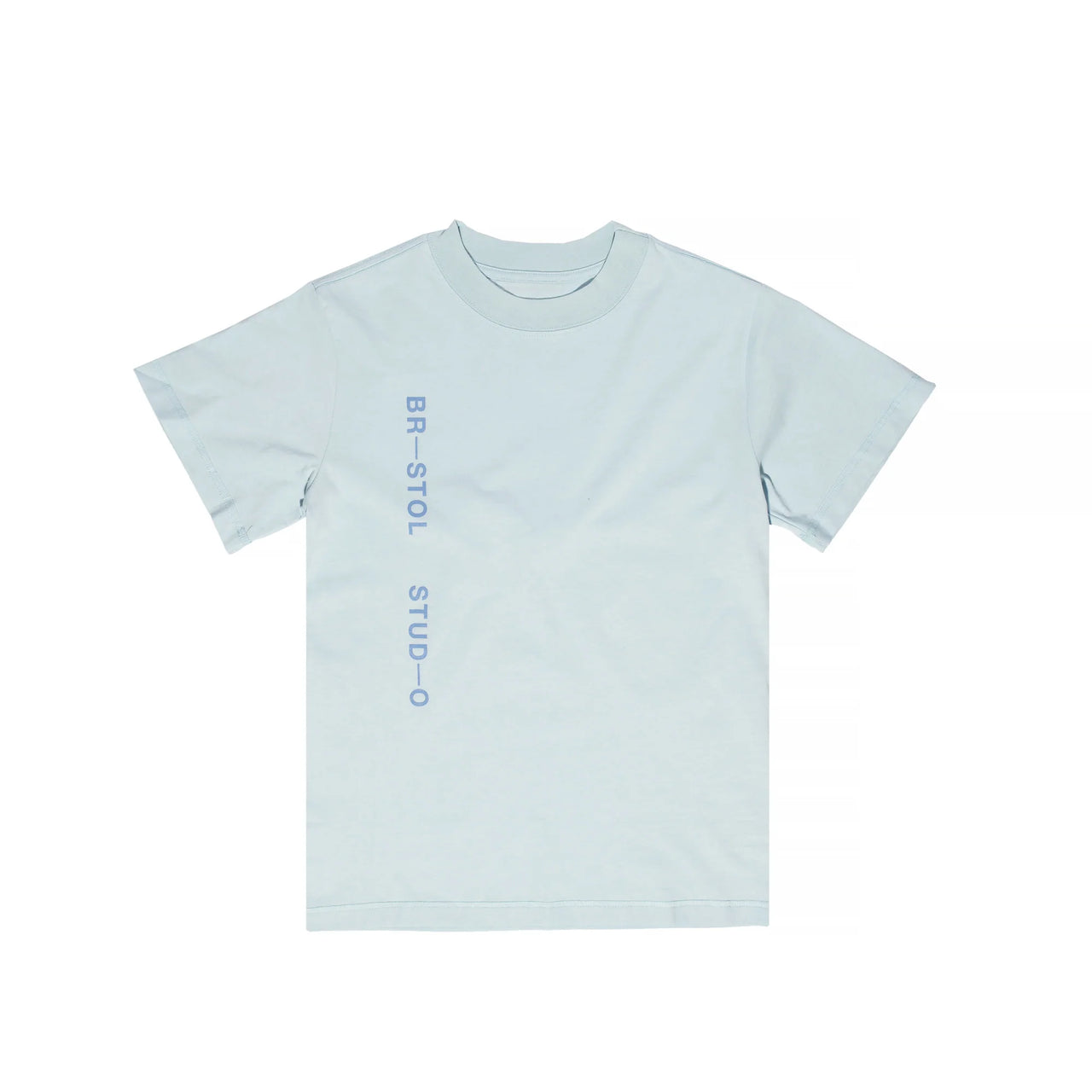 BRISTOL STUDIOS MENS VERTICAL TEAM TEE LIGHT BLUE