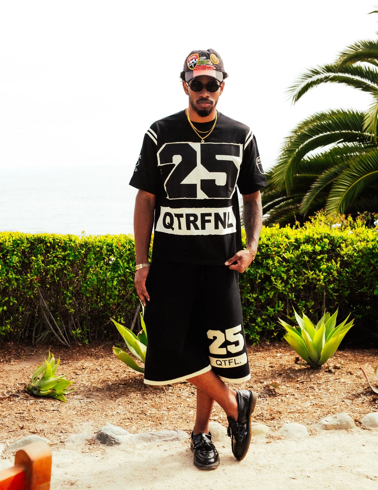 QTFL KNIT BERMUDA SHORTS