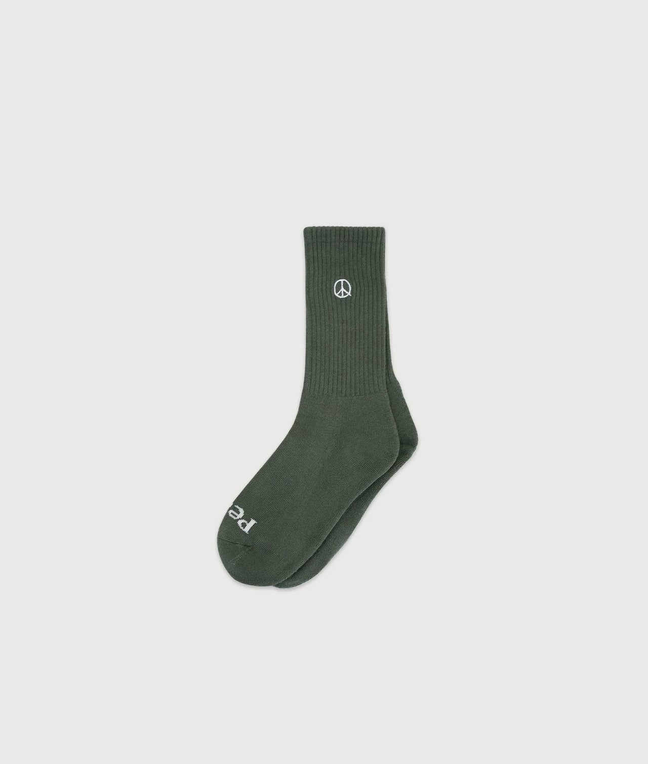 MOPQ Museum of Peace & Quiet Icon Socks Olive