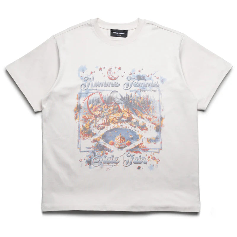 Homme + Femme Carnival Tee White