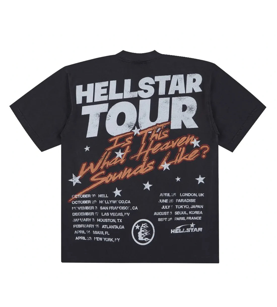 Hellstar Studios Biker Tour Tee 'Grey'