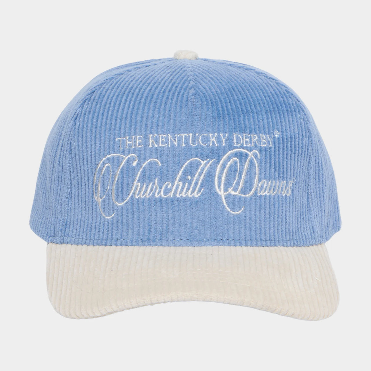 HOMME FEMME CHURCHILL DOWNS 150TH CORDUROY STRAP BACK HAT