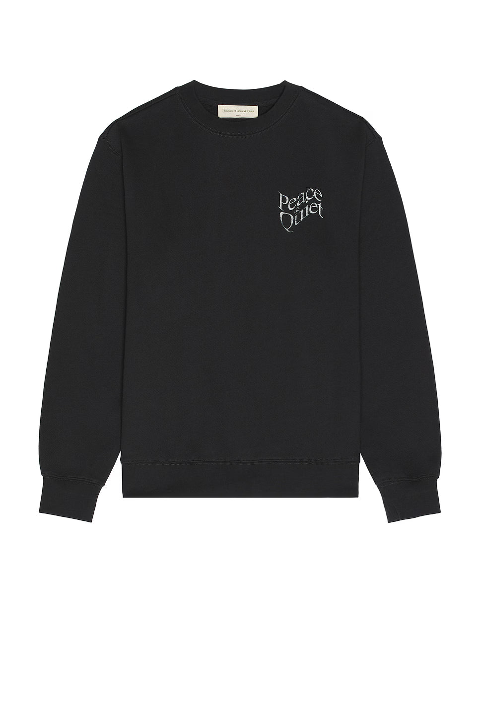 MOPQ Museum of Peace & Quiet - Warped Crewneck (black)