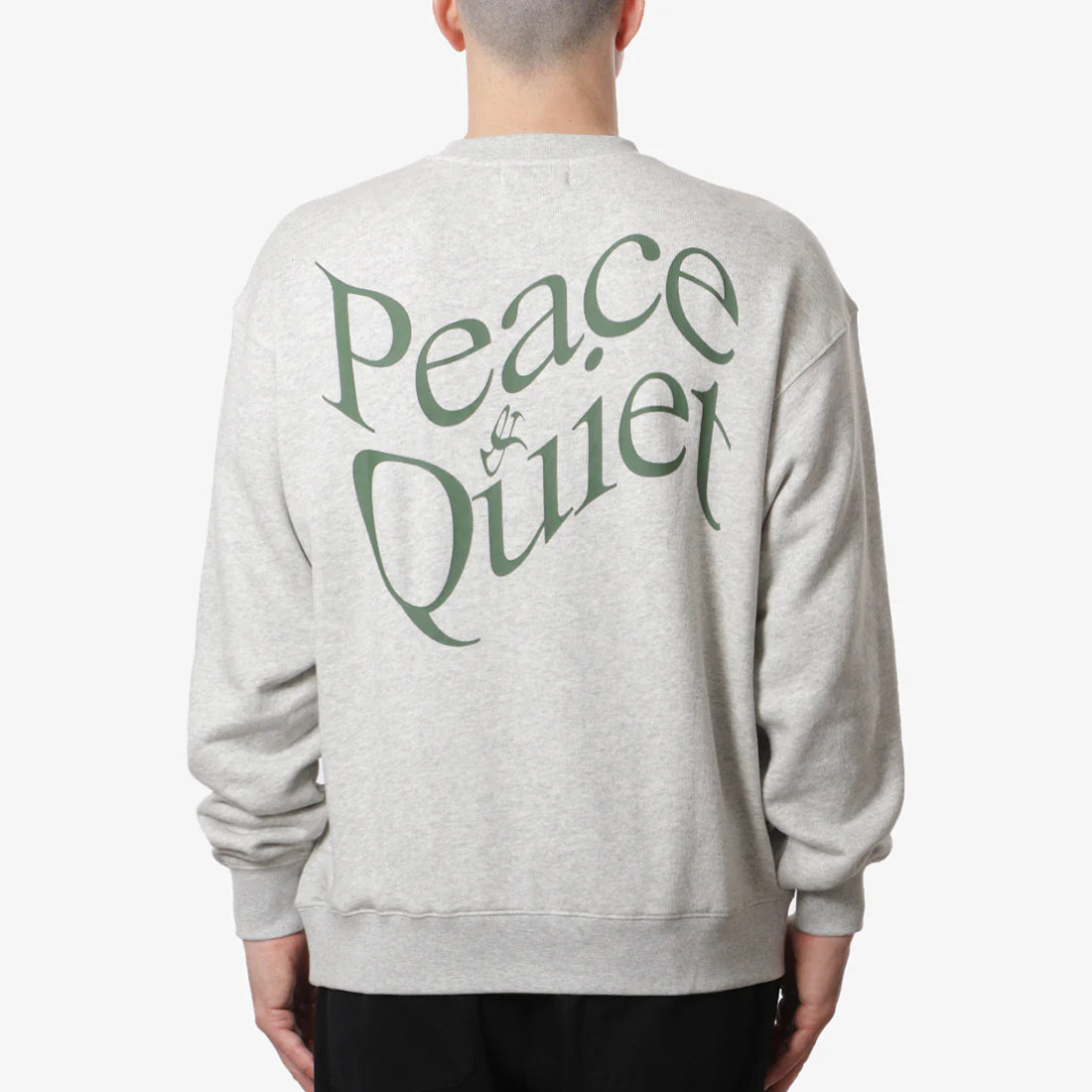 MOPQ Museum of Peace & Quiet - Warped Crewneck Sweatshirt (heather)