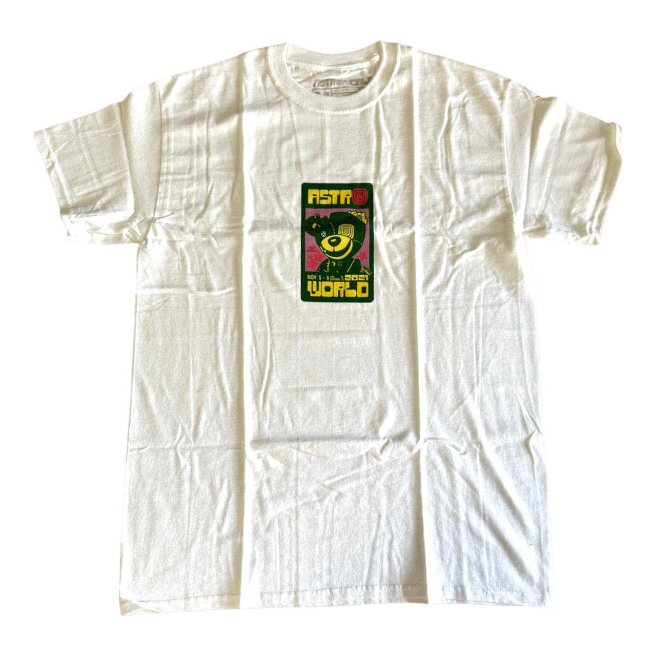 Cactus Jack by Travis Scott Scare Bear Tee II 'White'