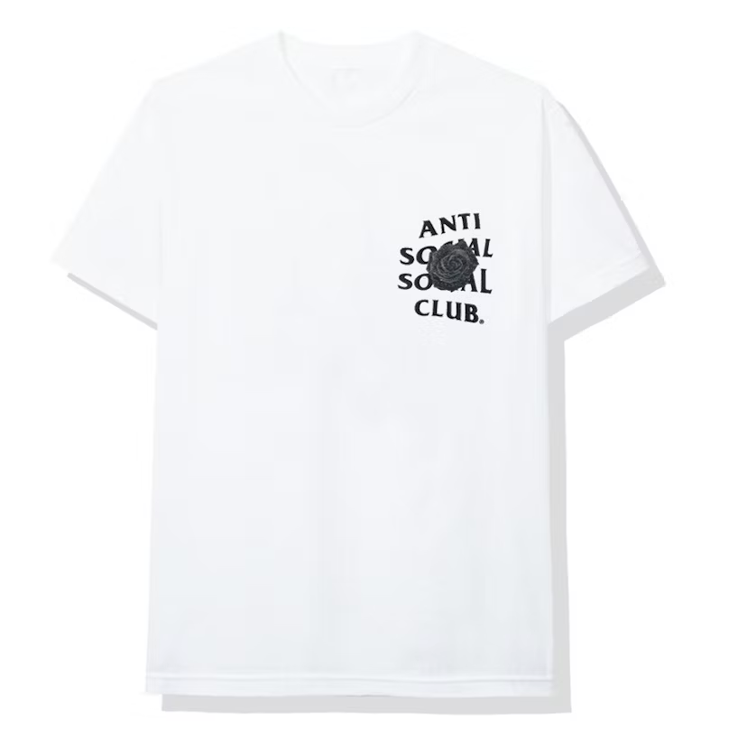 ASSC Anti Social Social Club Bat Emoji Tee -White