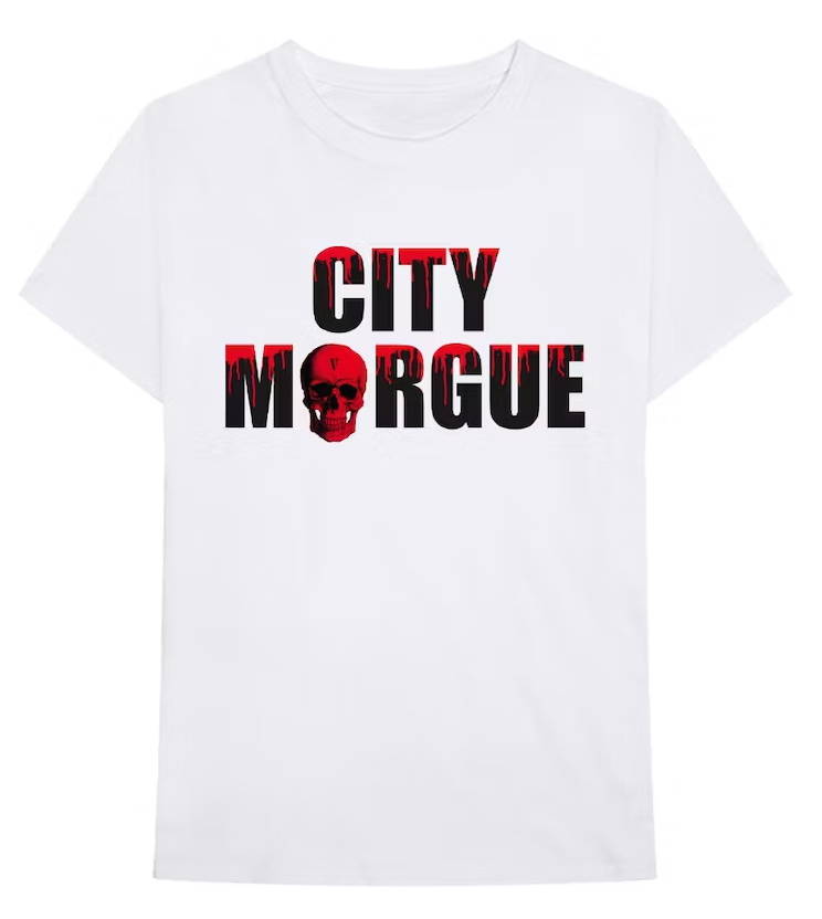 City Morgue x Vlone Dogs Tee White