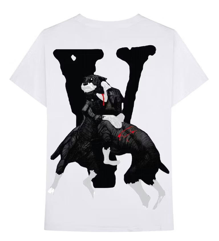 City Morgue x Vlone Dogs Tee White