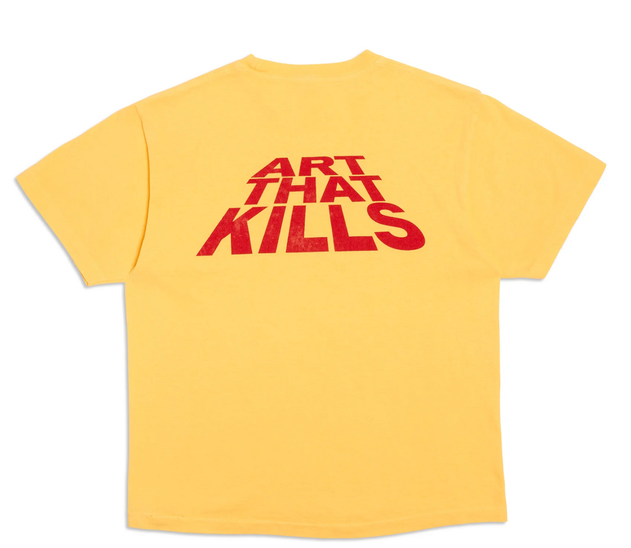 GALLERY DEPT. ATK STACK LOGO TEE YELLOW