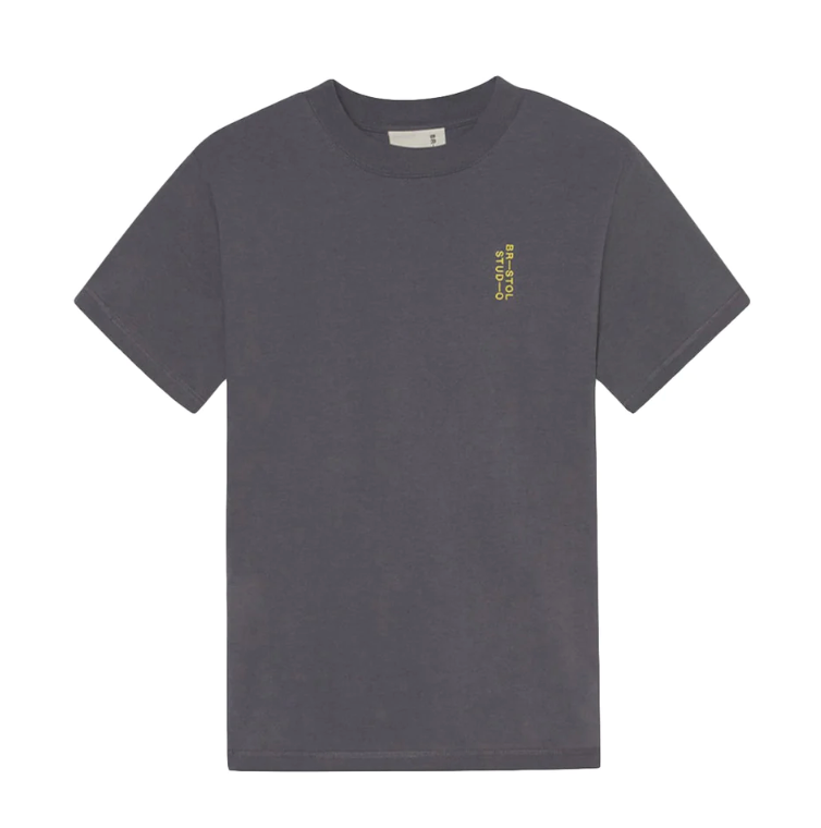 Signature Team Tee Charcoal / Yellow