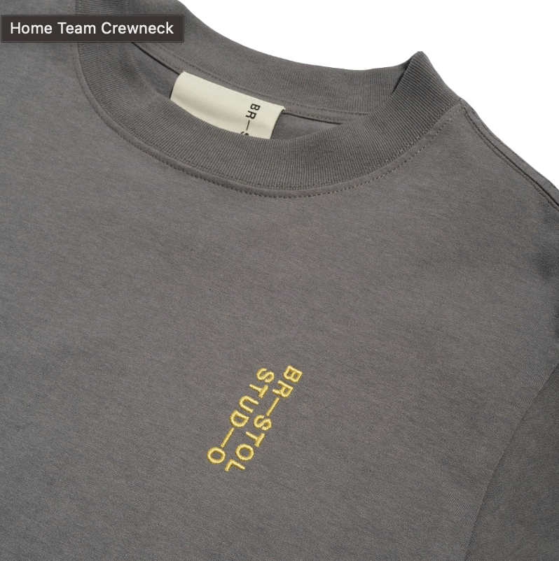 Signature Team Tee Charcoal / Yellow