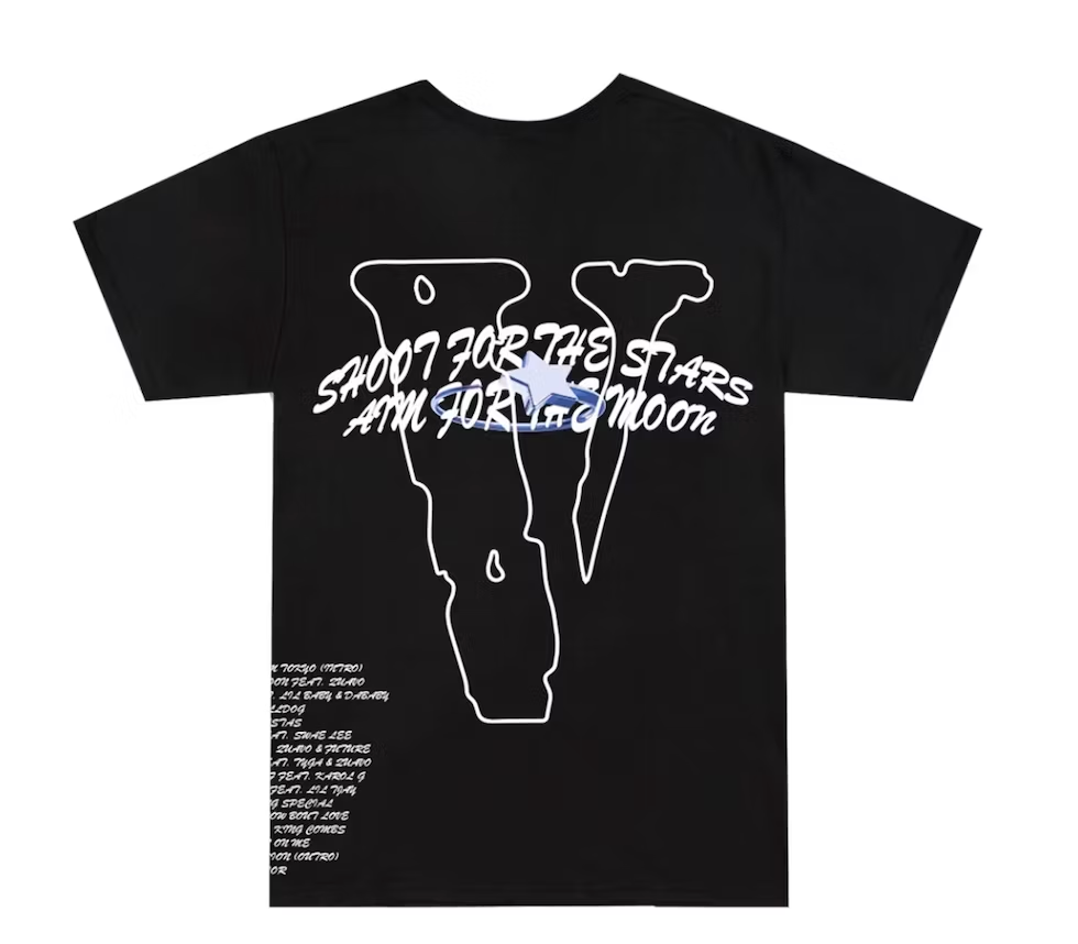 Pop Smoke x Vlone Tracklist Tee