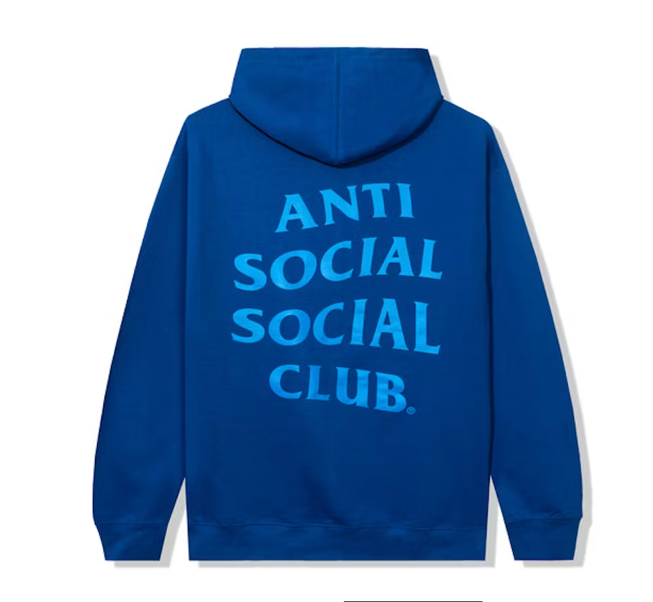 Anti Social Social Club Early Decision Hoodie -Blue