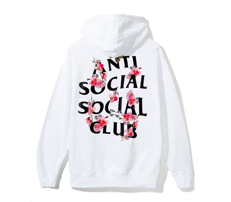 ASSC Anti Social Social Club Kkoch Hoodie - White