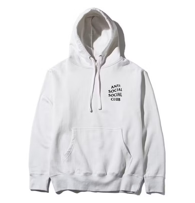 ASSC Anti Social Social Club Kkoch Hoodie - White