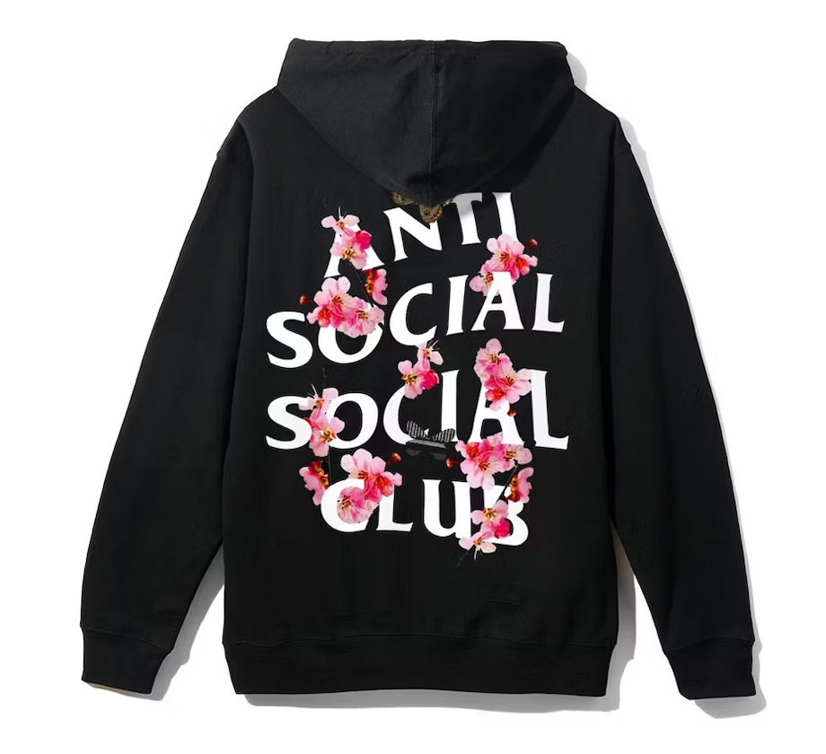 ASSC Anti Social Social Club Kkoch Hoodie - Black