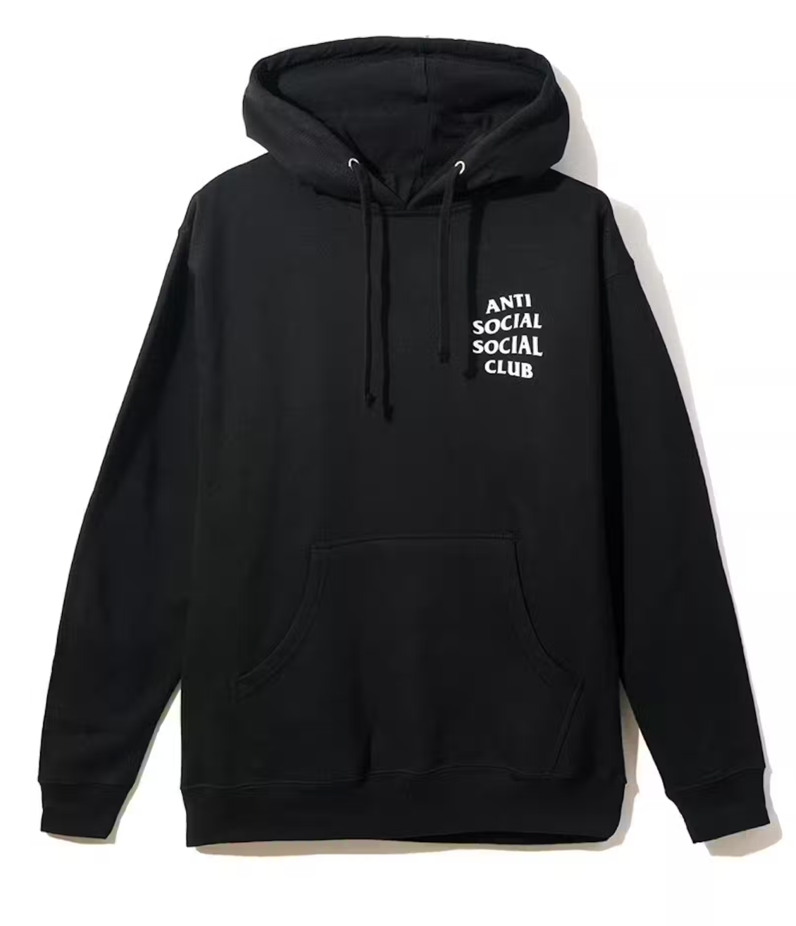 ASSC Anti Social Social Club White Logo Korean Flag The Drive Black Hoodie