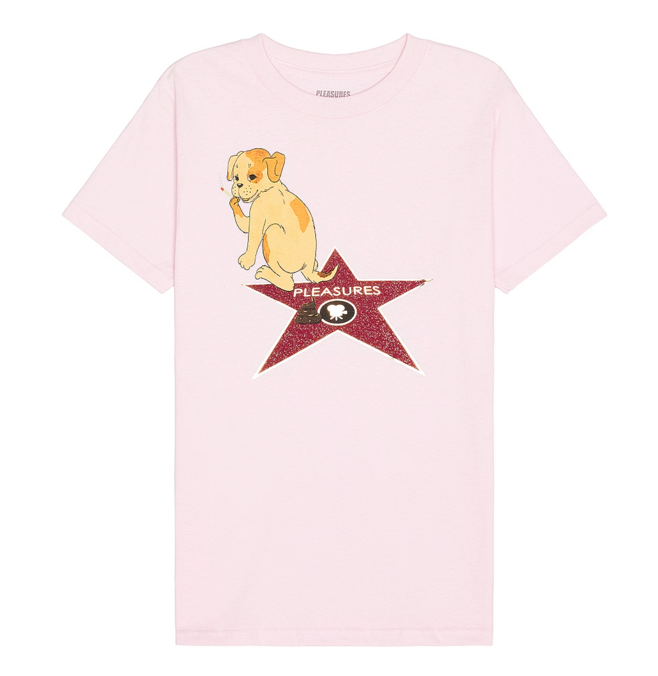 PLEASURES Fame T-shirt - PINK