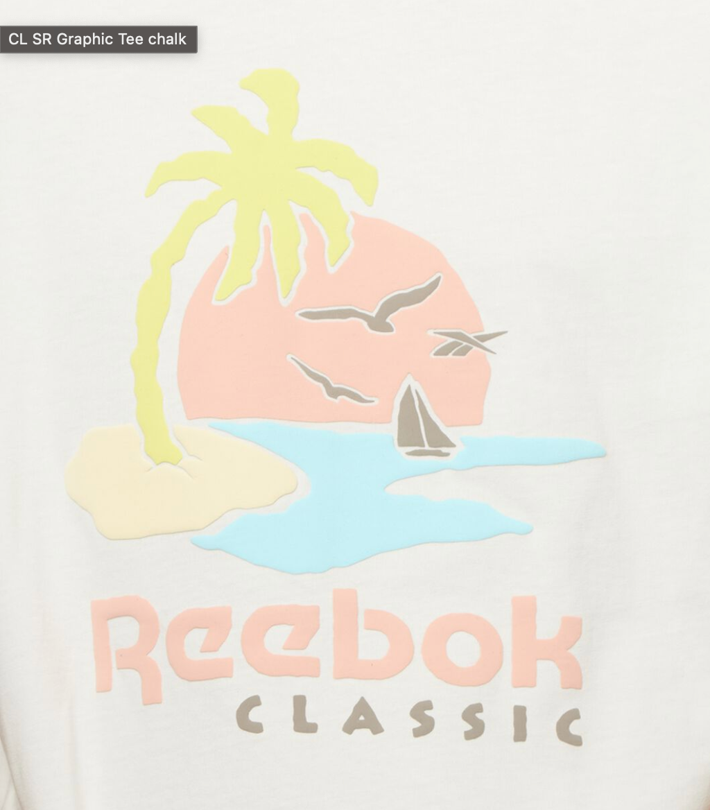 Reebok CL SR GRAPHIC T-SHIRT