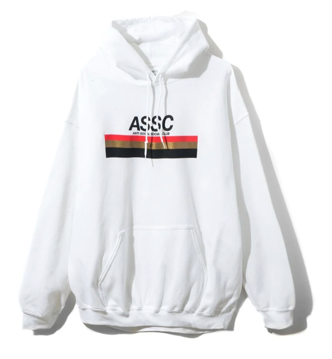 Anti Social Social Club ASSC Type R Hoodie White