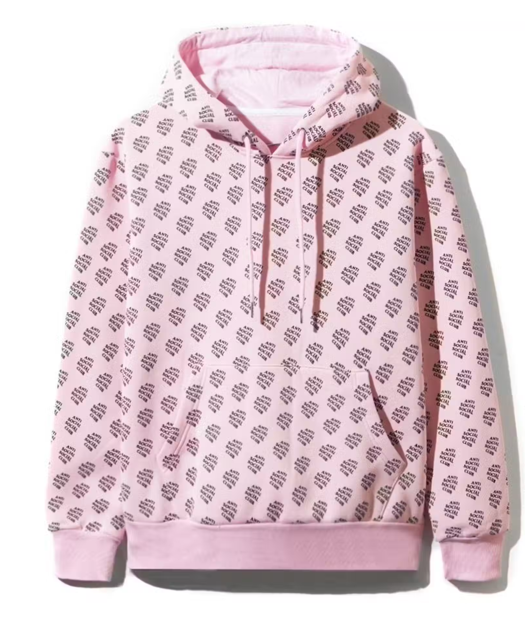 Anti Social Social Club ASSC All Over You Pink Hoodie