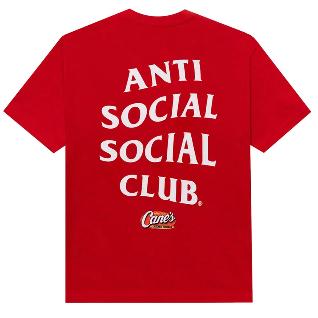 Anti Social Social Club ASSC x Raising Canes Classic Tee 'Red'