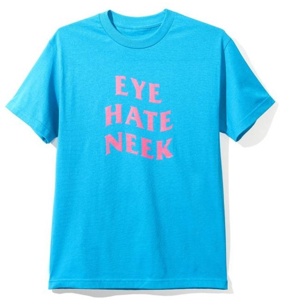 Assc Anti Social Social Club ASSC Eye Hate Neek Blue 2018