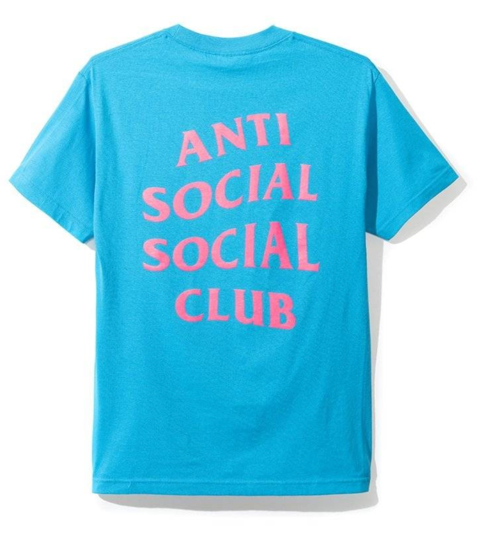 Assc Anti Social Social Club ASSC Eye Hate Neek Blue 2018