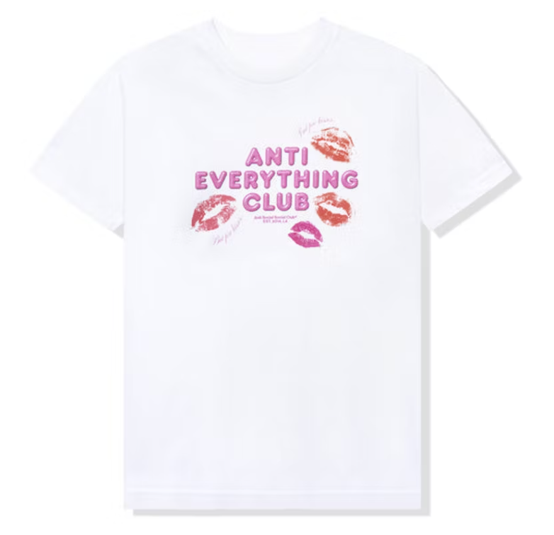 Anti Social Social Club ASSC Anti Everything Club <3 T-shirt