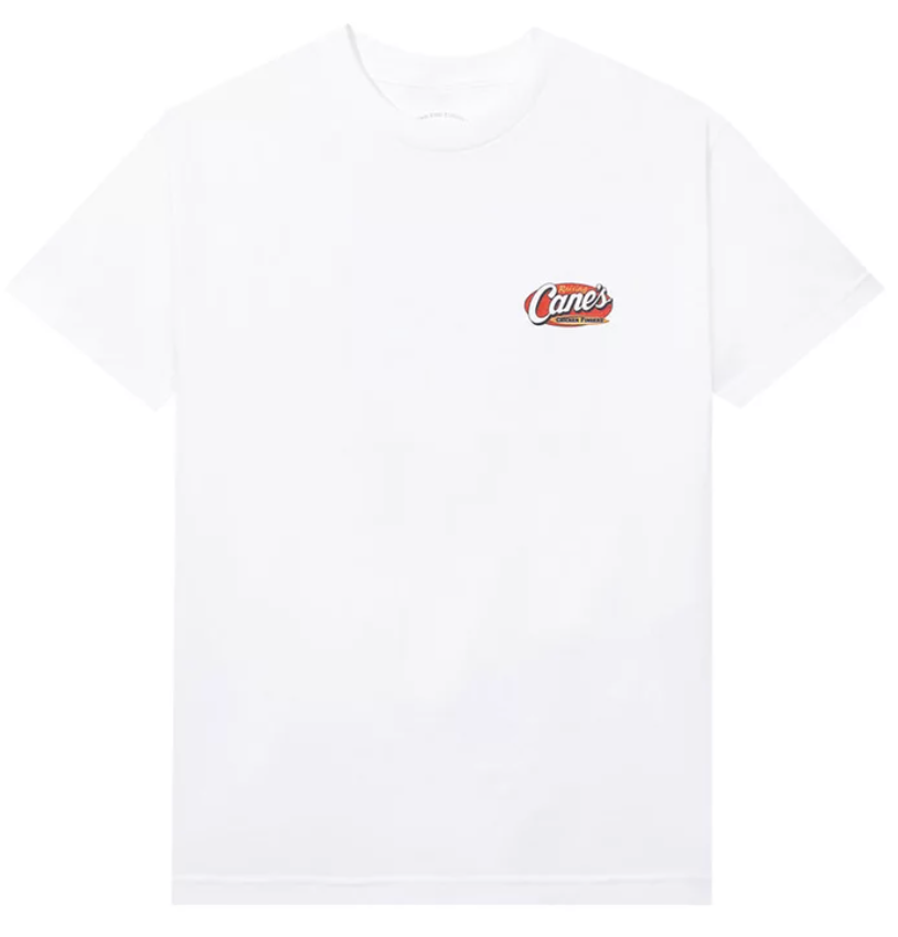 Anti Social Social Club ASSC x Raising Canes Classic Tee 'White'