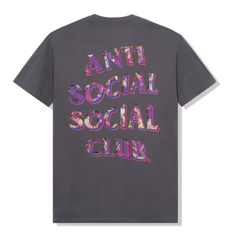 Anti Social Social Club ASSC Layer Lock T-shirt - Dark Grey