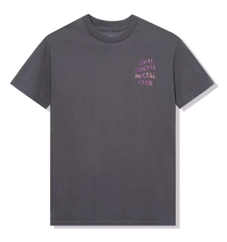 Anti Social Social Club ASSC Layer Lock T-shirt - Dark Grey