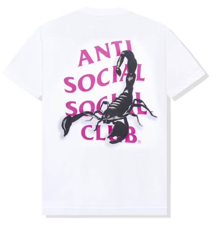 Anti Social Social Club ASSC Moodsting T-shirt White