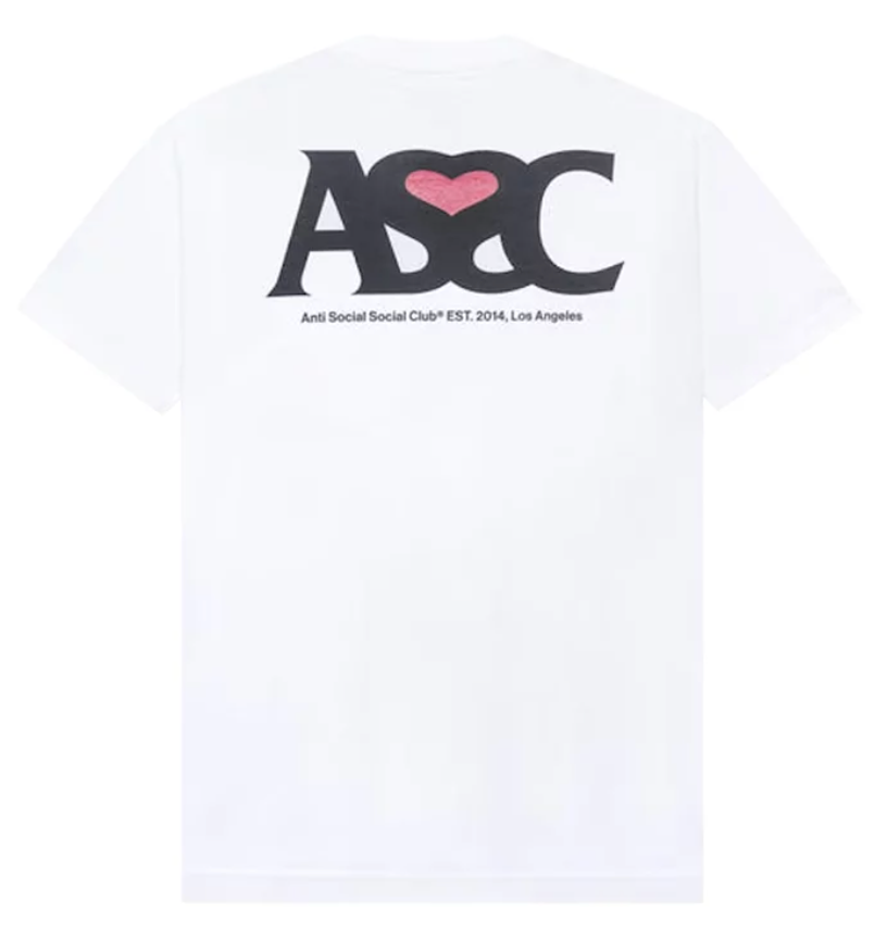 Anti Social Social Club ASSC Negative Space Tee 'White'