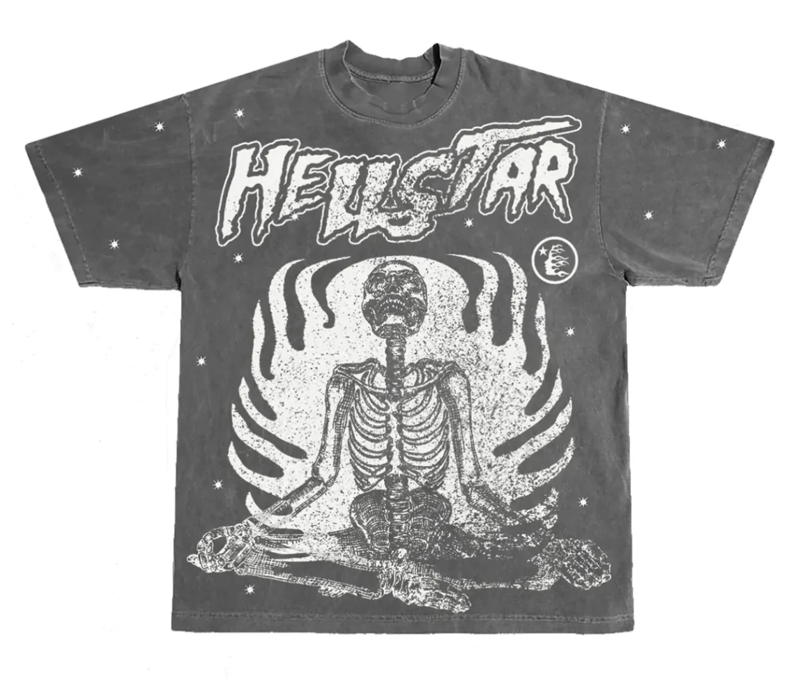 HELLSTAR STUDIO Inner Peace Tee Black