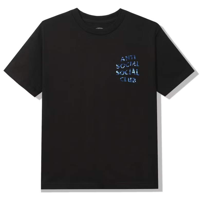 ASSC Anti Social Social Club Cancelled (Again) T-shirt Black