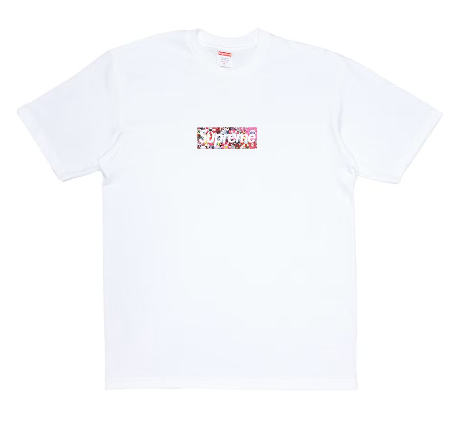 Supreme Takashi Murakami COVID-19 Relief Box Logo Tee