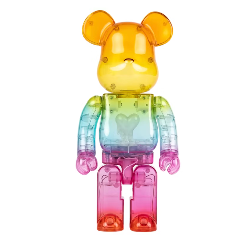 Bearbrick x Emotionally Unavailable Gradient Heart 1000%