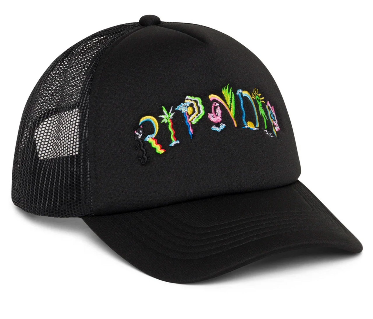 RIPNDIP Venice Trucker Hat (Black)