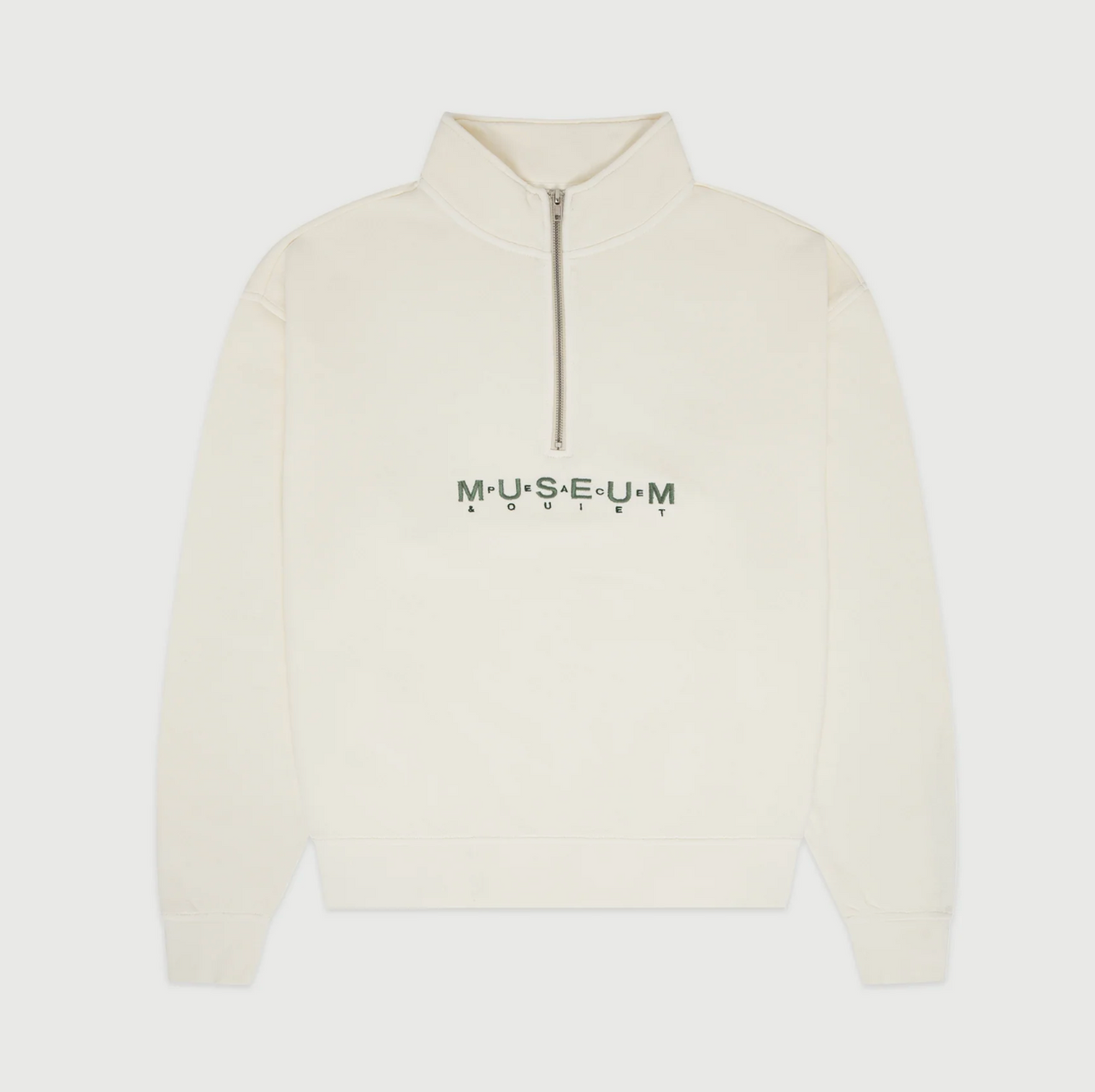 Museum of Peace & Quiet - Billboard Quarter Zip Bone