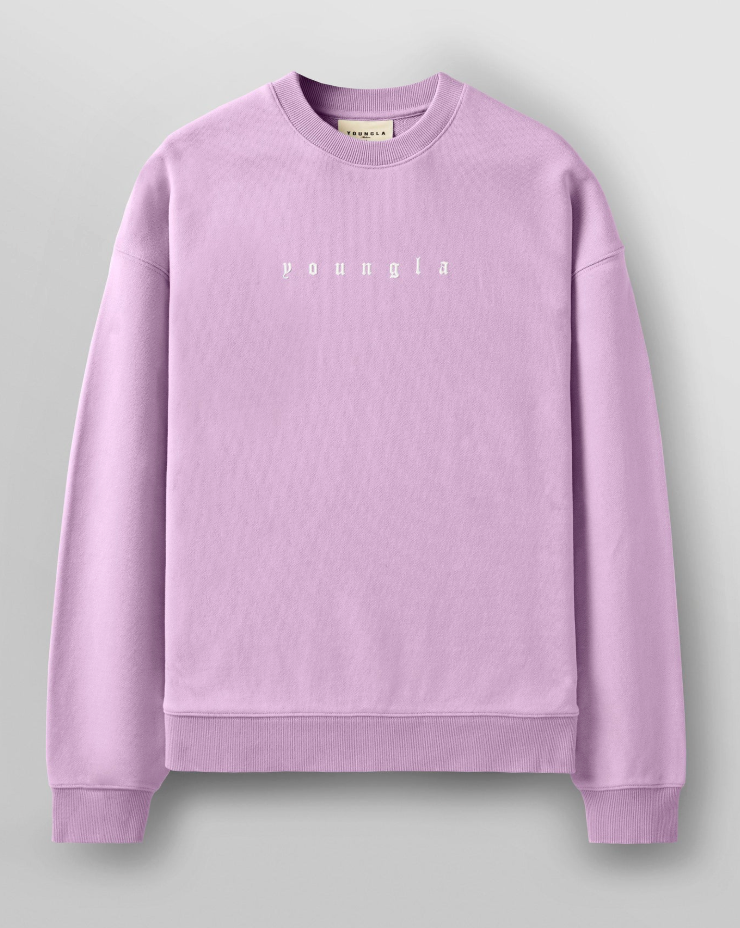 YOUNGLA 5099 - Love Sets - Crewnecks (Pink Wash)