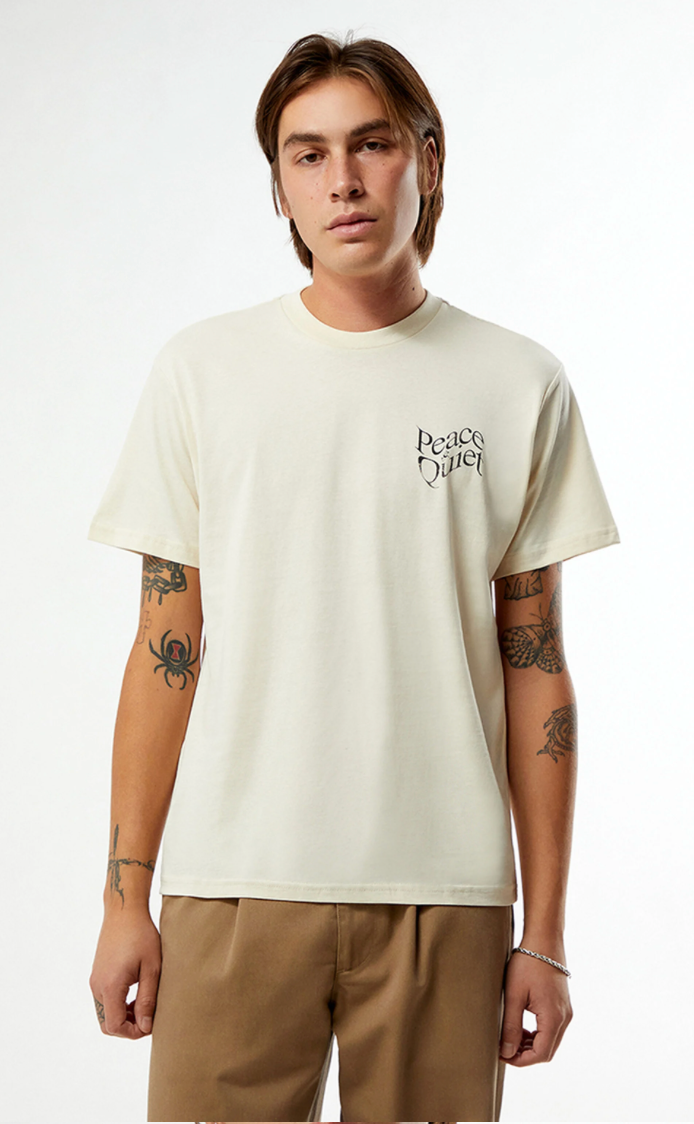 Museum of Peace & Quiet - Warped T-Shirt (Bone)