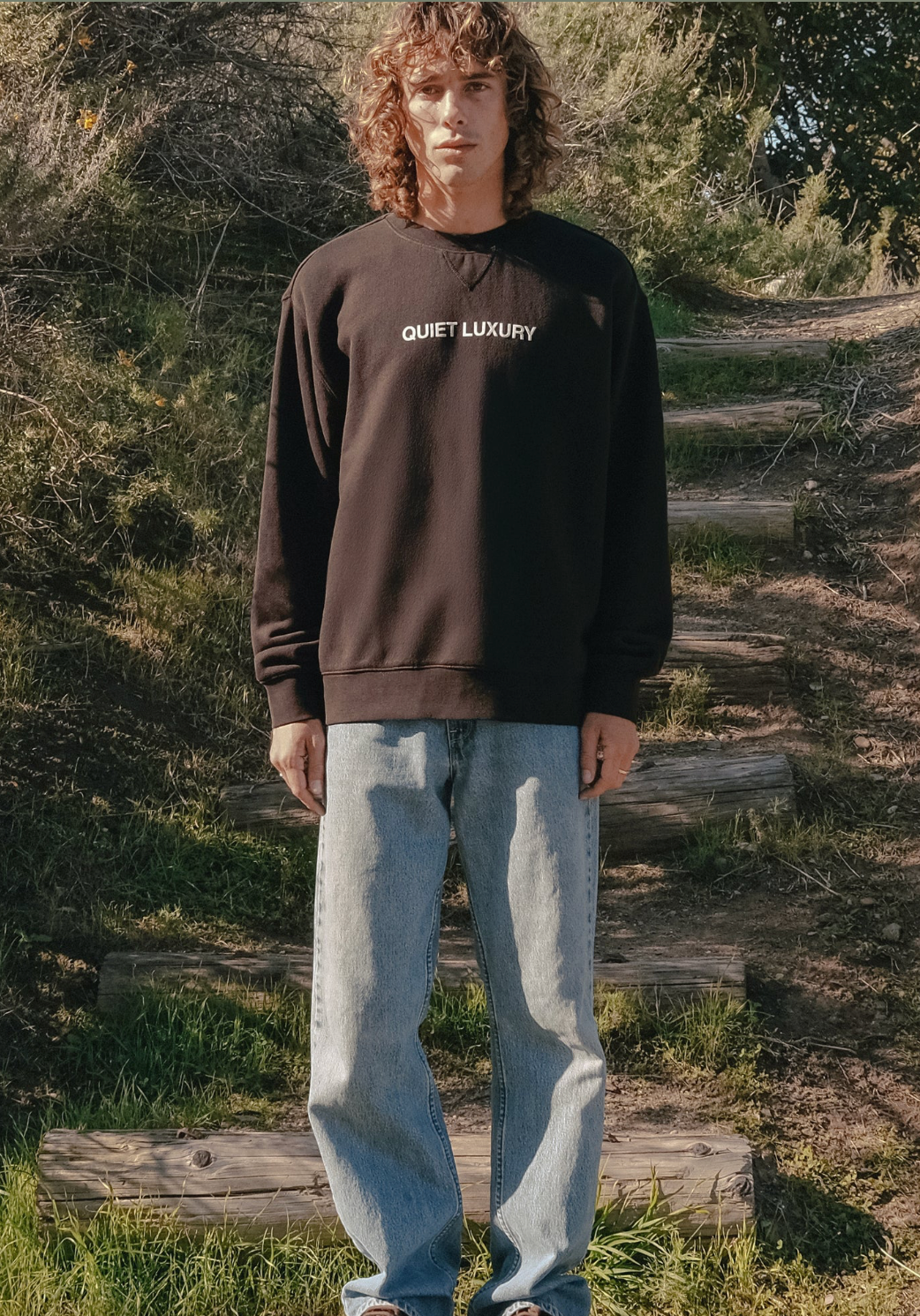 Museum of Peace & Quiet - Quiet Luxury Crewneck (Black)