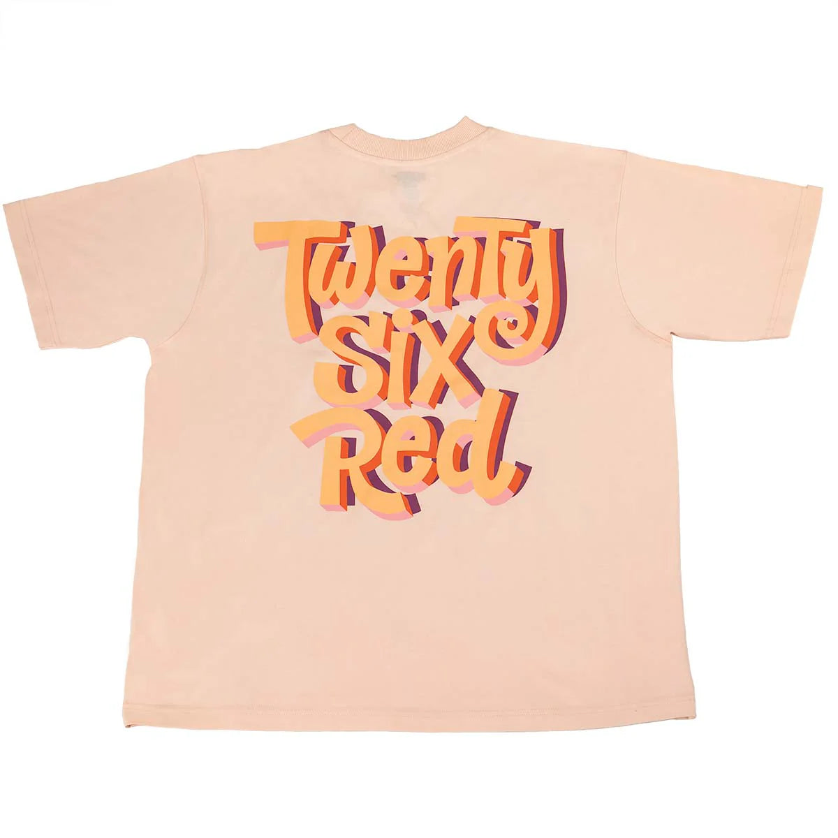 26 Red 70's Logo T-Shirt