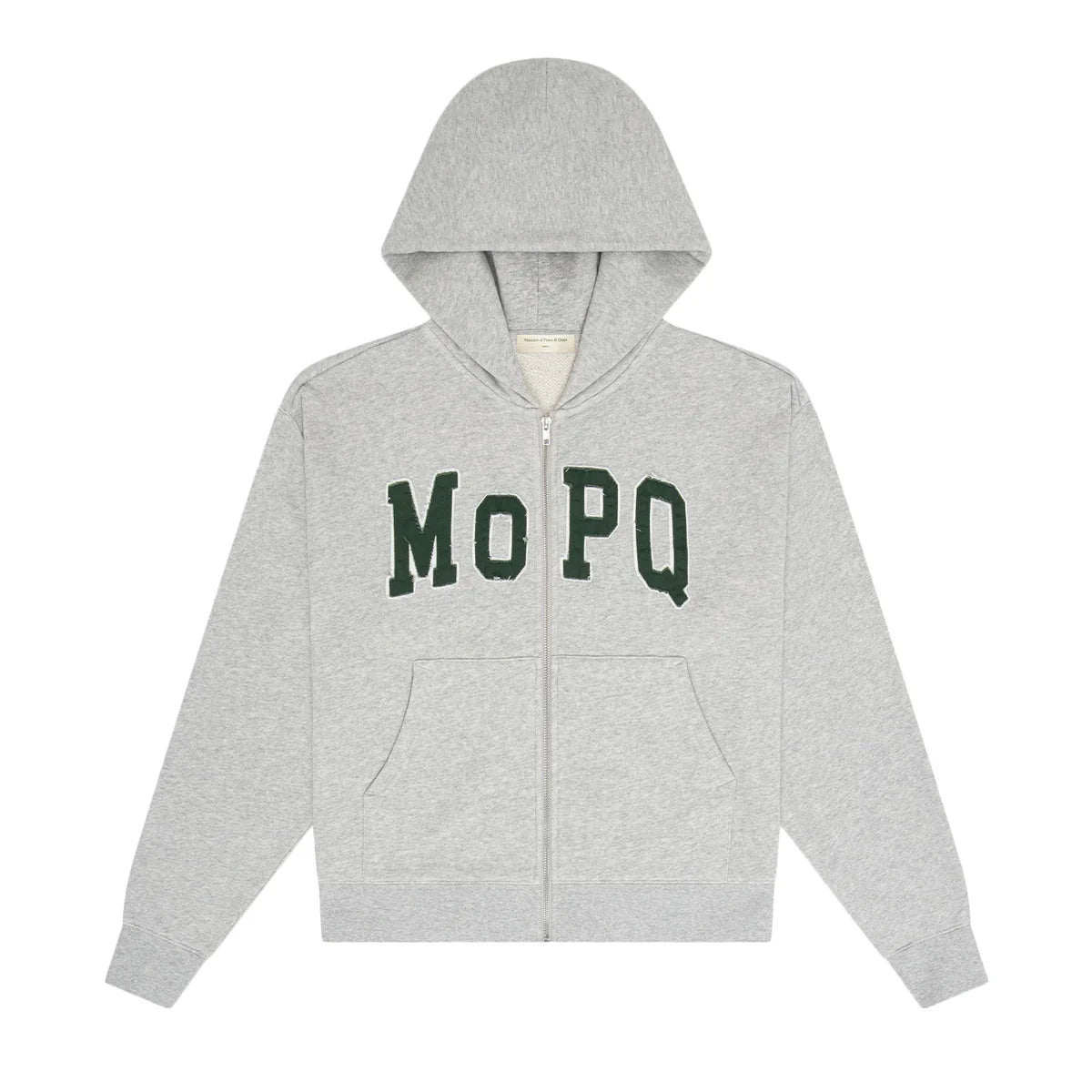 MOPQ Museum of Peace & Quiet University Zip Up (Heather)