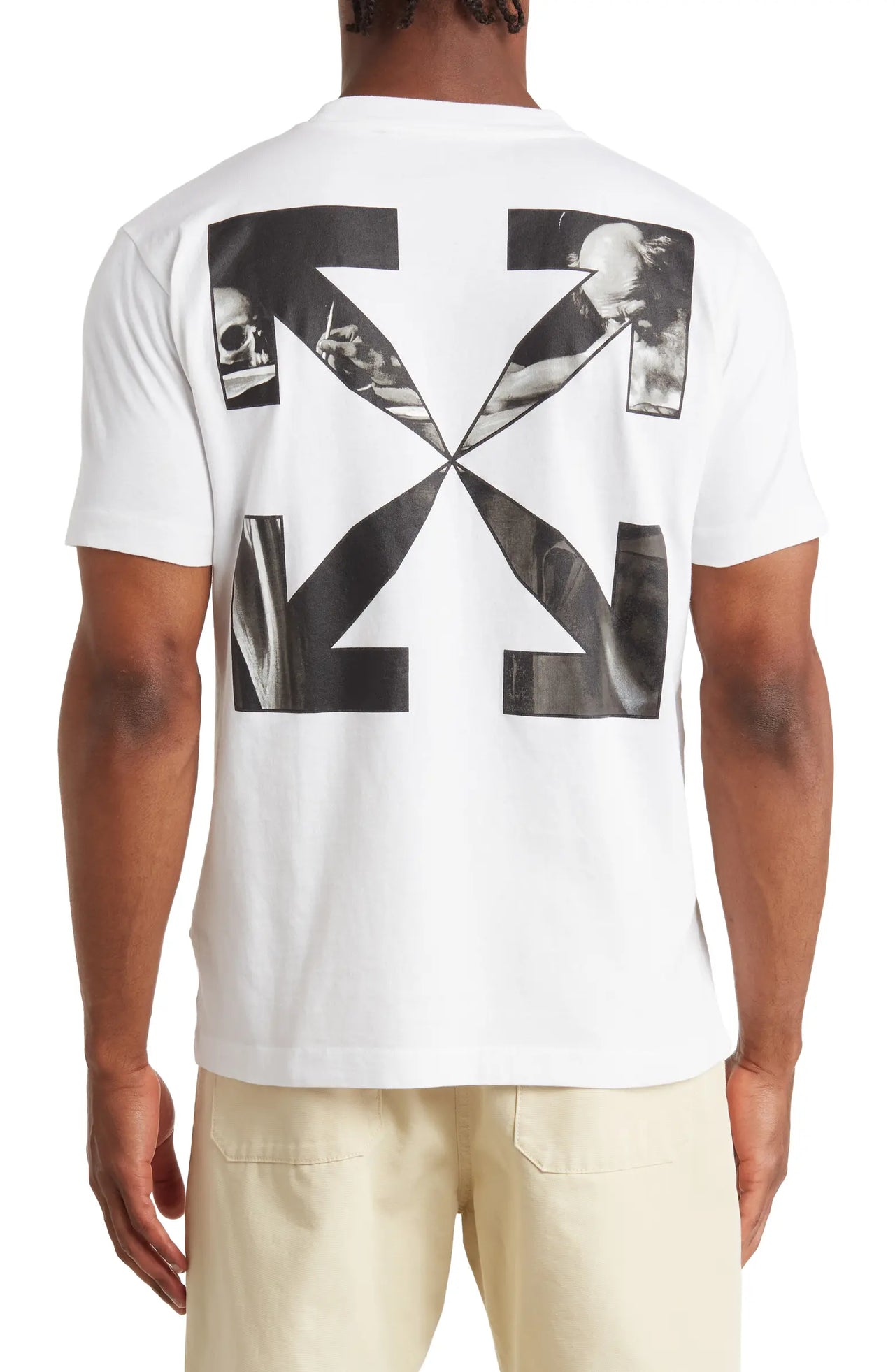 OFF-WHITE Caravag Arrow Slim Short Sleeve T-Shirt